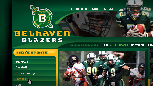 Belhaven College Athletics - Website